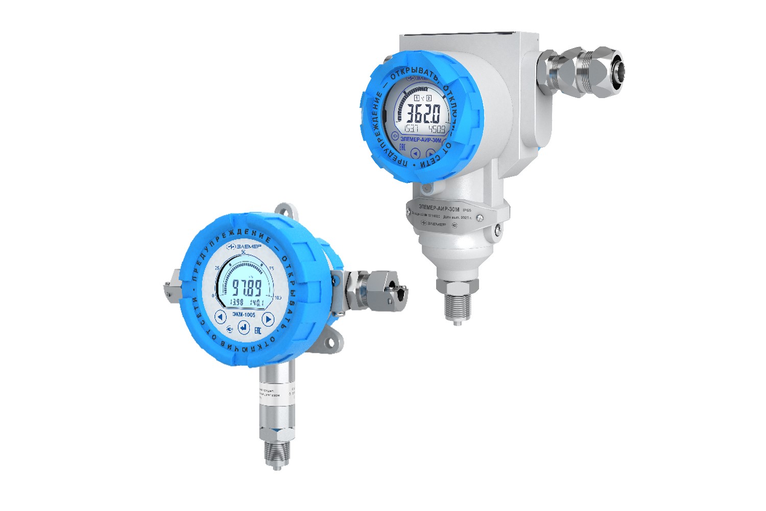 Датчики давления и электронные манометры с резьбой 1/2NPT до 100 МПа ...